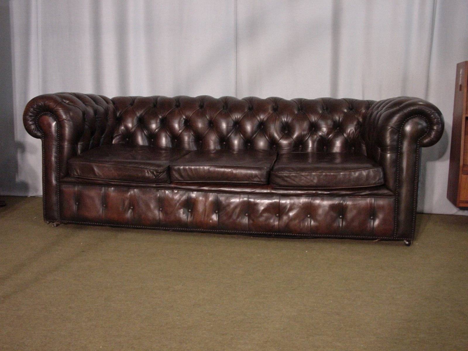 achat canapé chesterfield cuir à Rouen