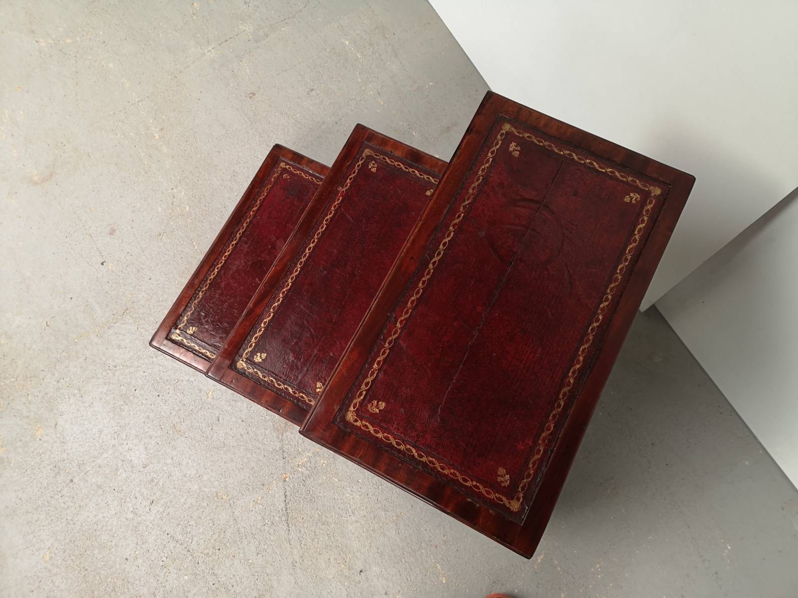 a vendre escalier de bibliothèque ancien acajou style anglais à Paris