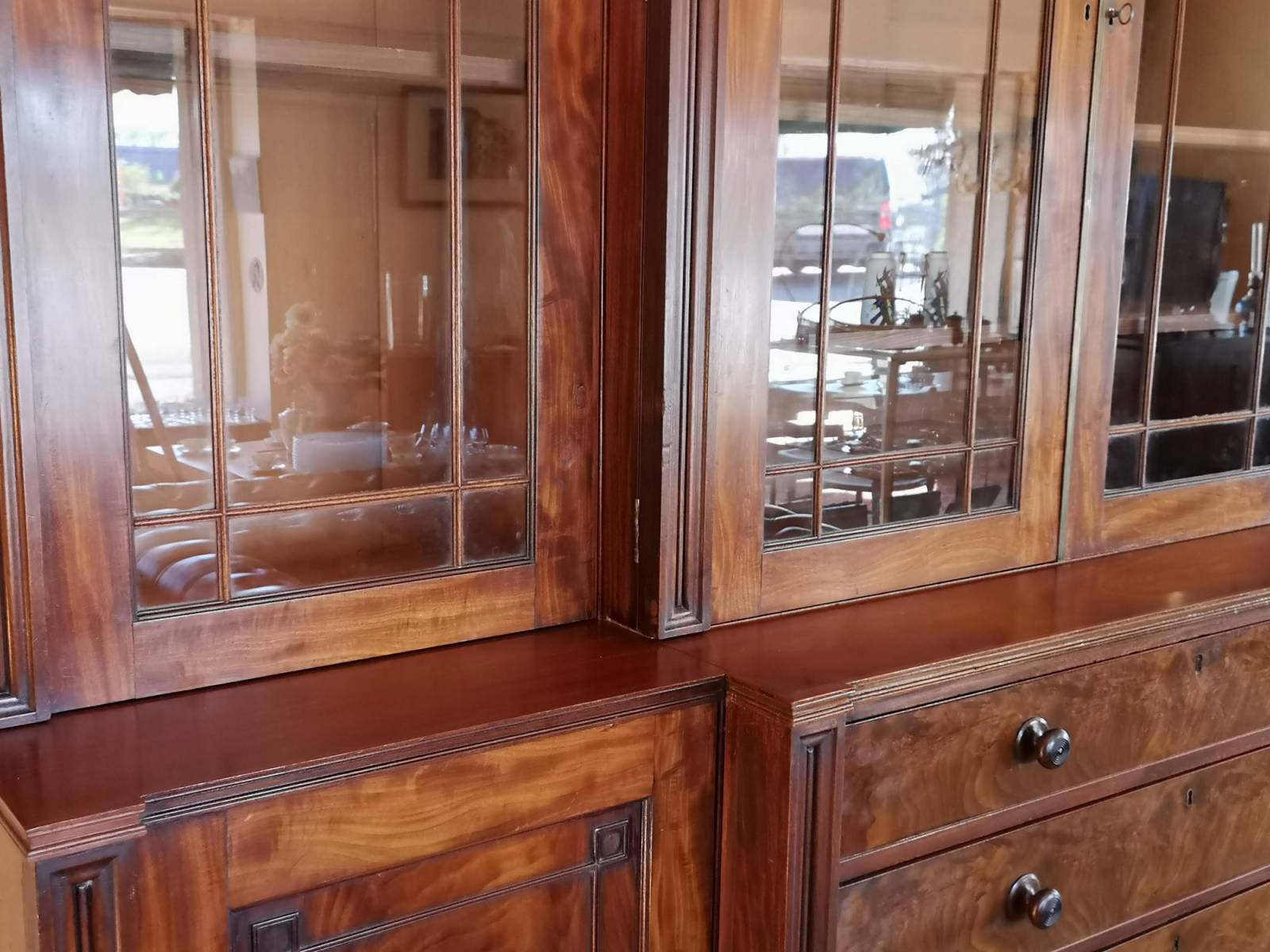 commander en ligne bibliothèque anglaise acajou style victorien à Bordeaux