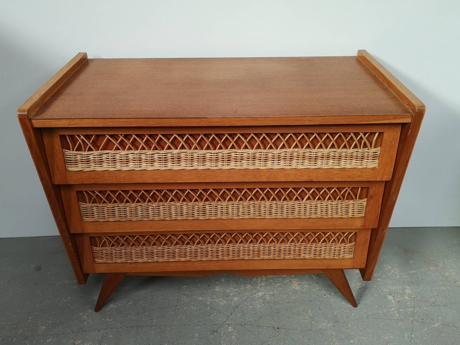 trouver commode rotin style déco loft  proche Paris