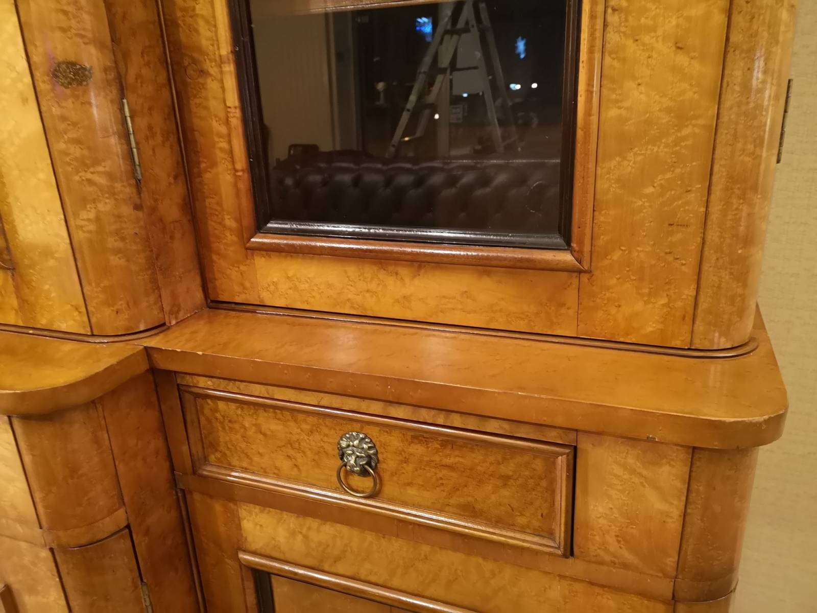 commander meuble vitrine anglaise style déco vintage proche Rouen