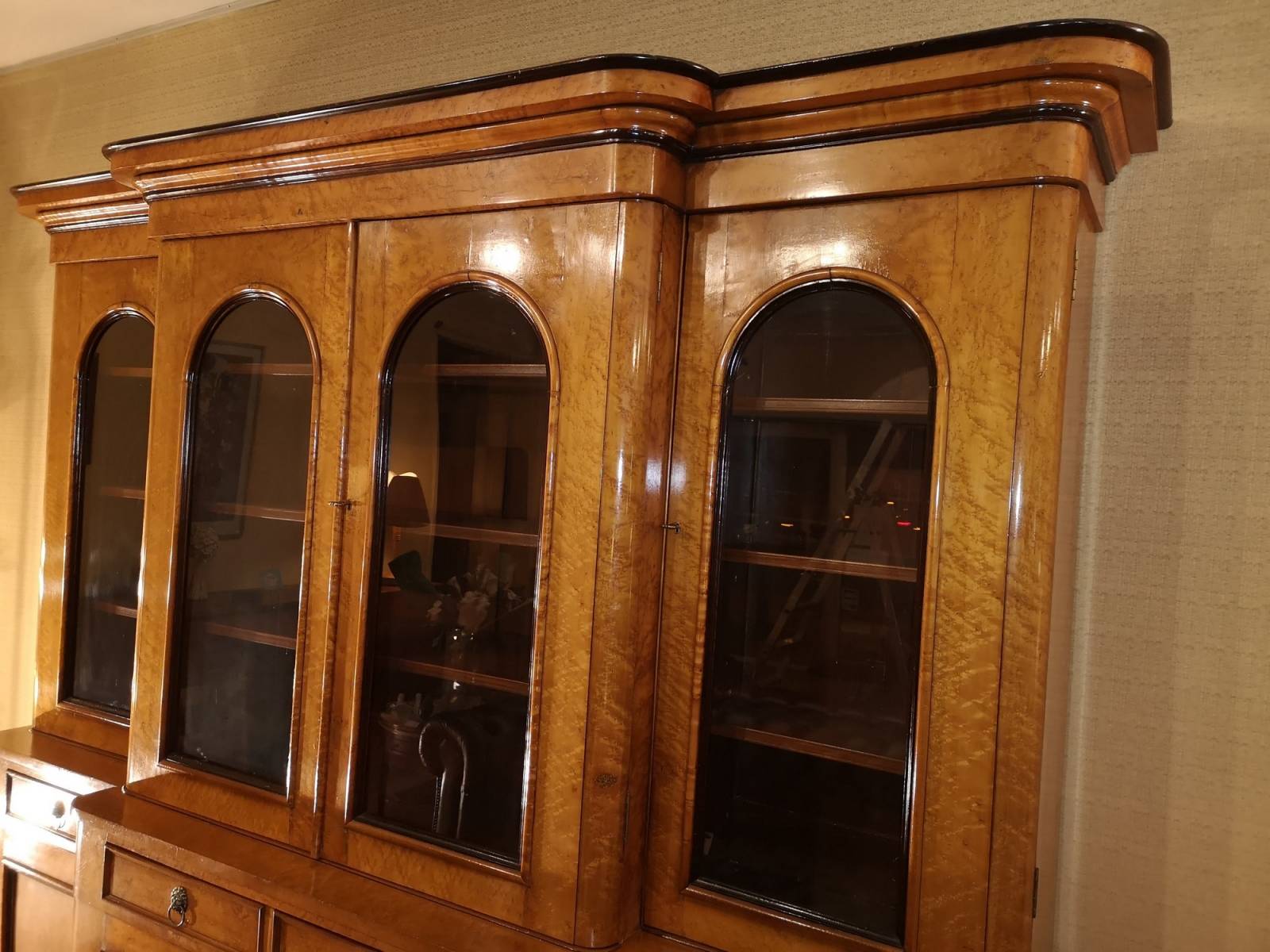 choisir meuble bibliothèque ancien anglais proche Rouen