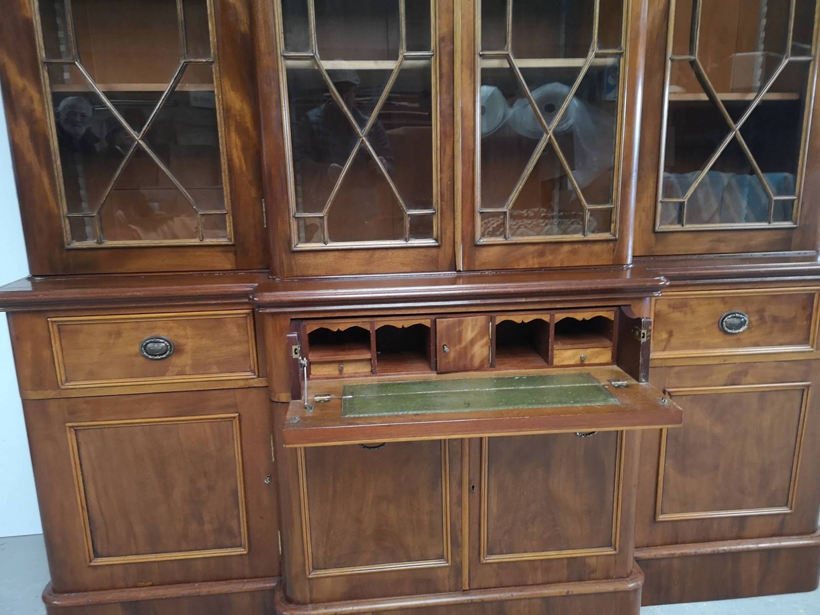 commander meuble bibliothèque acajou occasion style ancien proche Rouen