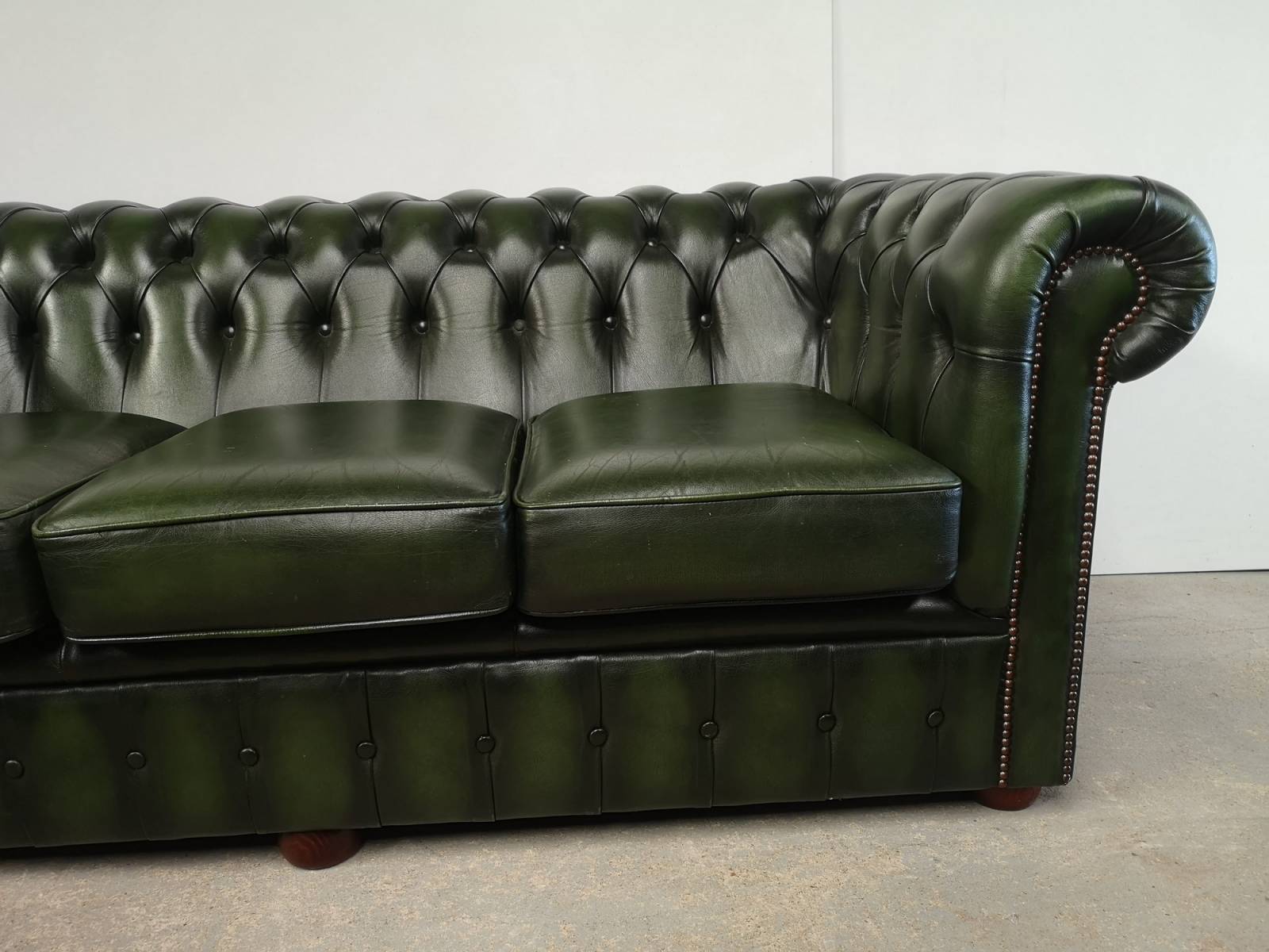 commander canapés chesterfield cuir vert trois places occasion pas chers proche Bordeaux