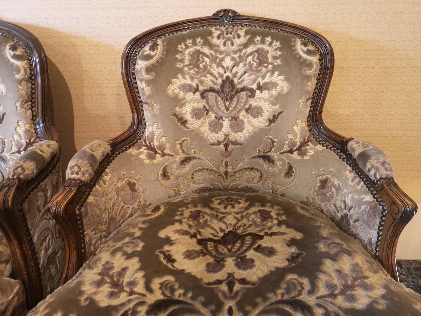 commander en ligne fauteuils bergères style Louis Xv proche véritables  Rouen