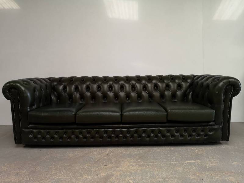 achat canapé chesterfield cuir deuxième main à Paris