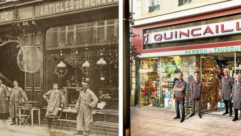 Commerce de quincaillerie et droguerie Le Mans 72000 centre ville Person et Taugourdeau