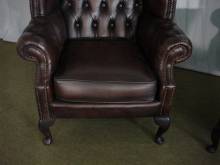 acheter fauteuils chesterfield cuir à Orléans