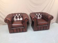 commander canapé chesterfield et paire de fauteuils chesterfield  proche Paris