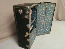 achat valise ancienne vinatge cuir à Paris