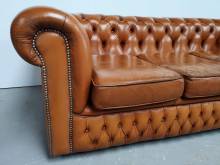 trouver canapé chesterfield cuir marron original à Bordeaux