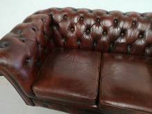 commander en ligne canapé chesterfield cuir marron rétro proche Paris