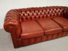 trouver canapé chesterfield cuir ancien style anglais rétro proche Reims