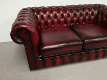 commander canapé chesterfield cuir bordeaux deux places proche Lyon