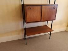 vends meuble bibliothèque ancien style déco loft vintage proche Rouen