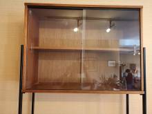 vente bibliothèque design métal et teck vintage proche Rouen