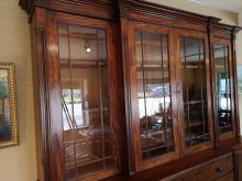 vends meuble bibliothèque acajou haut de gamme à Bordeaux