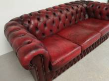 commander canapé chesterfield cuir trois places seconde main à Marseille