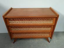 trouver commode rotin style déco loft  proche Paris