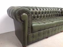 trouver magasin canapés chesterfield cuir vert trois places occasion proche Paris