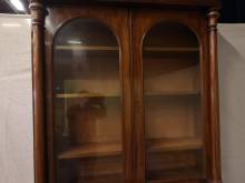 trouver bibliothèque ancienne acajou originale à Paris
