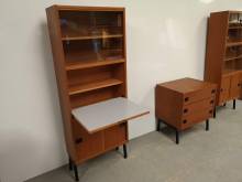 vends secrétaire teck style René Caillette proche Rouen