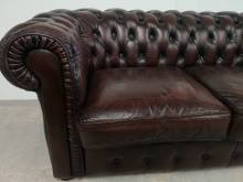 acheter canapé chesterfield cuir marron deux places occasion proche Rennes