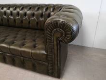 commander canapé chesterfield cuir vert trois places meilleur qualité prix proche Paris