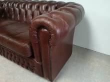 acheter en ligne canapé chesterfield cuir marron import direct Angleterre proche Rouen