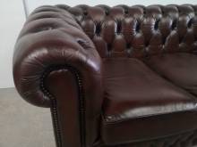 acheter en ligne canapé chesterfield cuir marron import direct Angleterre proche Bayonne