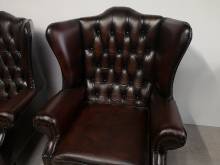 commander en ligne fauteuils chesterfield cuir marron qualité premium proche Marseille