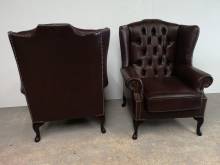 se faire livrer fauteuils chesterfield cuir marron originaux proche Nantes