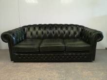 acheter canapés chesterfield cuir vert trois places vintage proche Bayonne