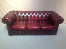 achat canape chesterfield cuir en France