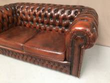 trouver canapé chesterfield cuir marron à Toulouse