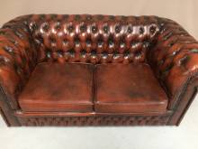 achat canape chesterfield cuir marron à Toulouse