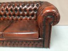achat canapé chesterfield cuir marron à Toulouse