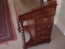 vends bureau davenport acajou en France